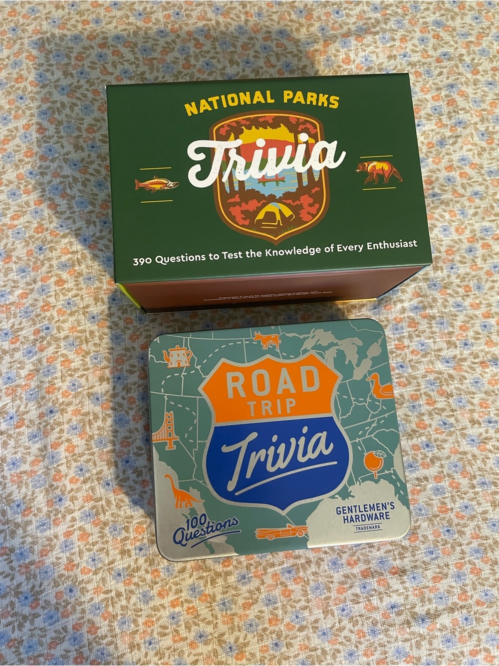 National Park & Road Trip Trivia Games